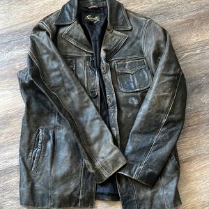 Scully Black Leather Jacket